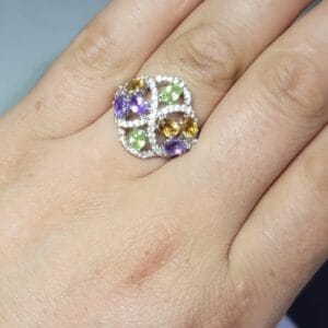 piedra natural amatista