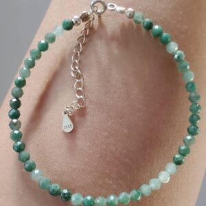 pulsera esmeralda