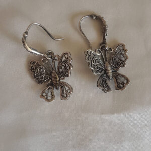 aretes en filigrana